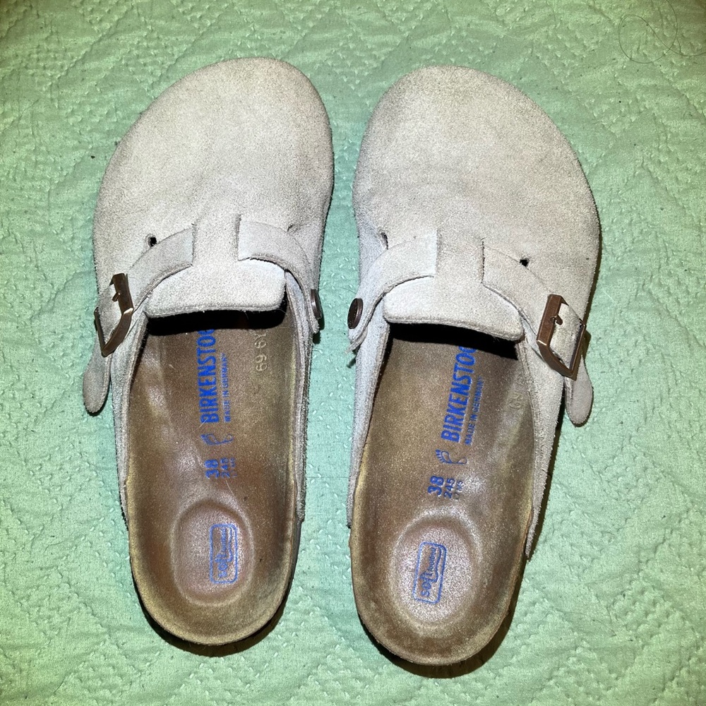 Birkenstock Suede Clogs